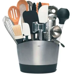 Escurridor de cubiertos elíptico con bandeja OXO