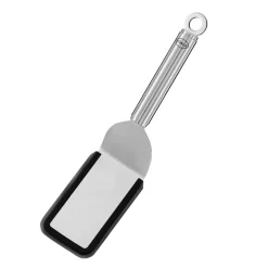 Espátula angular de acero inoxidable con bordes de silicona Rösle