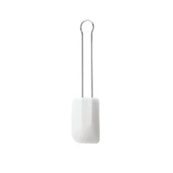 Espátula de silicona con mango de acero inox Rösle