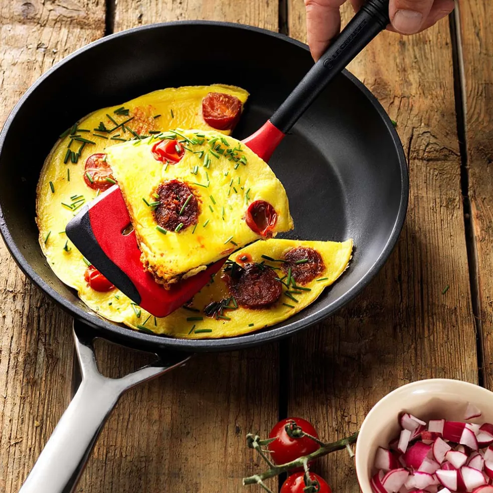 Espátula rasera ranurada Bi Revolution de Le Creuset