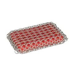 Estropajo de silicona con malla acero inoxidable Lodge