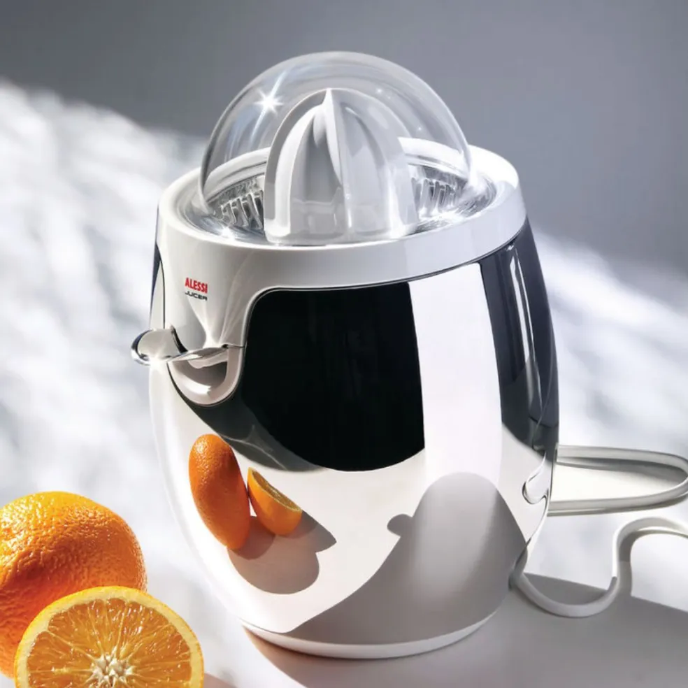 Exprimidor de acero inoxidable Alessi