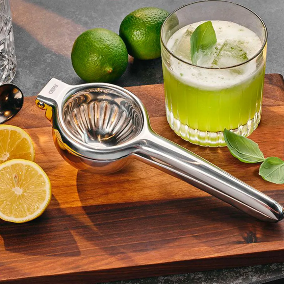 Exprimidor de cítricos de acero inoxidable Lemon Gefu
