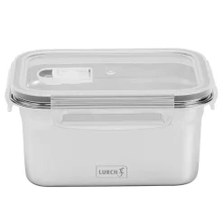 Fiambrera Inox apta para microondas de Lurch