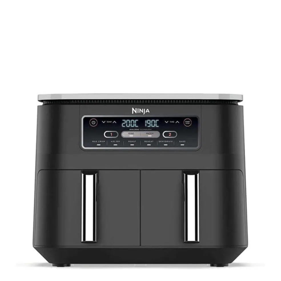Freidora de aire doble Dual Zone 6 en 1 Ninja®