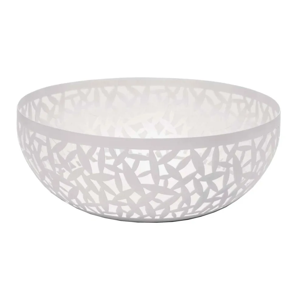 Frutero en acero colorado blanco Cactus! Alessi