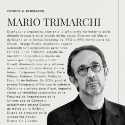 Frutero La Stanza dello Scirocco de acero de Mario Trimarchi Alessi