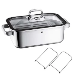 Fuente de cocción rectangular Vitalis WMF (vaporera y rustidera)