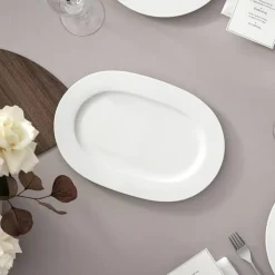 Fuente ovalada de porcelana Royal Villeroy & Boch