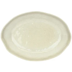 Fuente ovalada para servir de melamina Atmosfera Tortora Rose &Tulipani