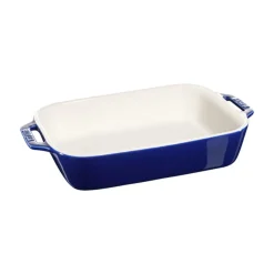 Fuente rectangular cerámica para horno Staub