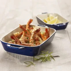 Fuente rectangular cerámica para horno Staub