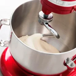 Gancho amasador de acero inoxidable para robot con bol elevable KitchenAid