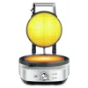 Gofrera clásica circular The No-Mess Waffle Sage