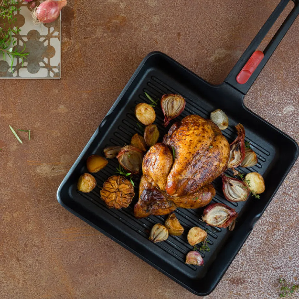 Grill antiadherente con rayas Infinity BRA