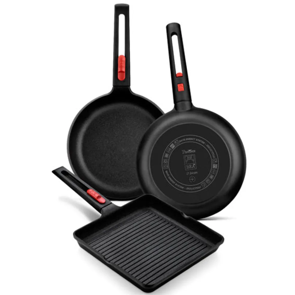 Grill antiadherente con rayas Infinity BRA