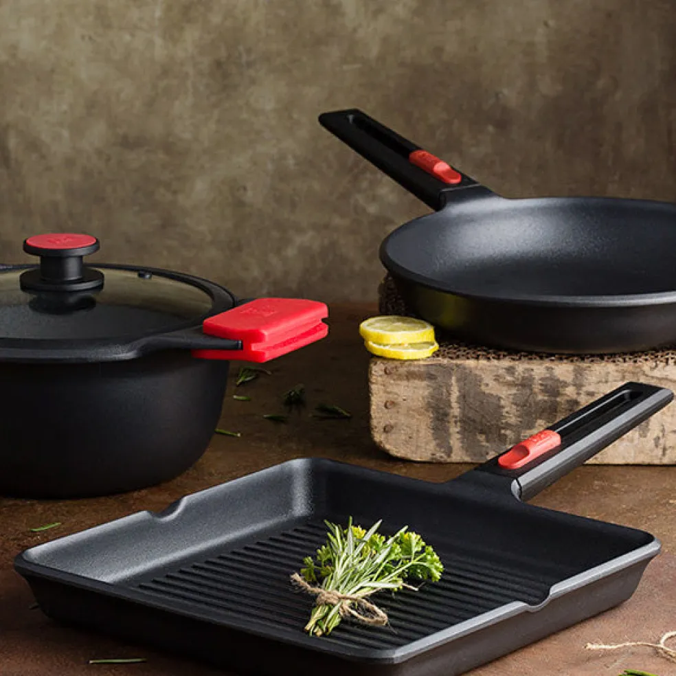 Grill antiadherente con rayas Infinity BRA