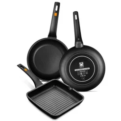 Grill antiadherente con rayas Efficient BRA