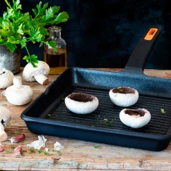 Grill antiadherente con rayas Efficient Plus BRA