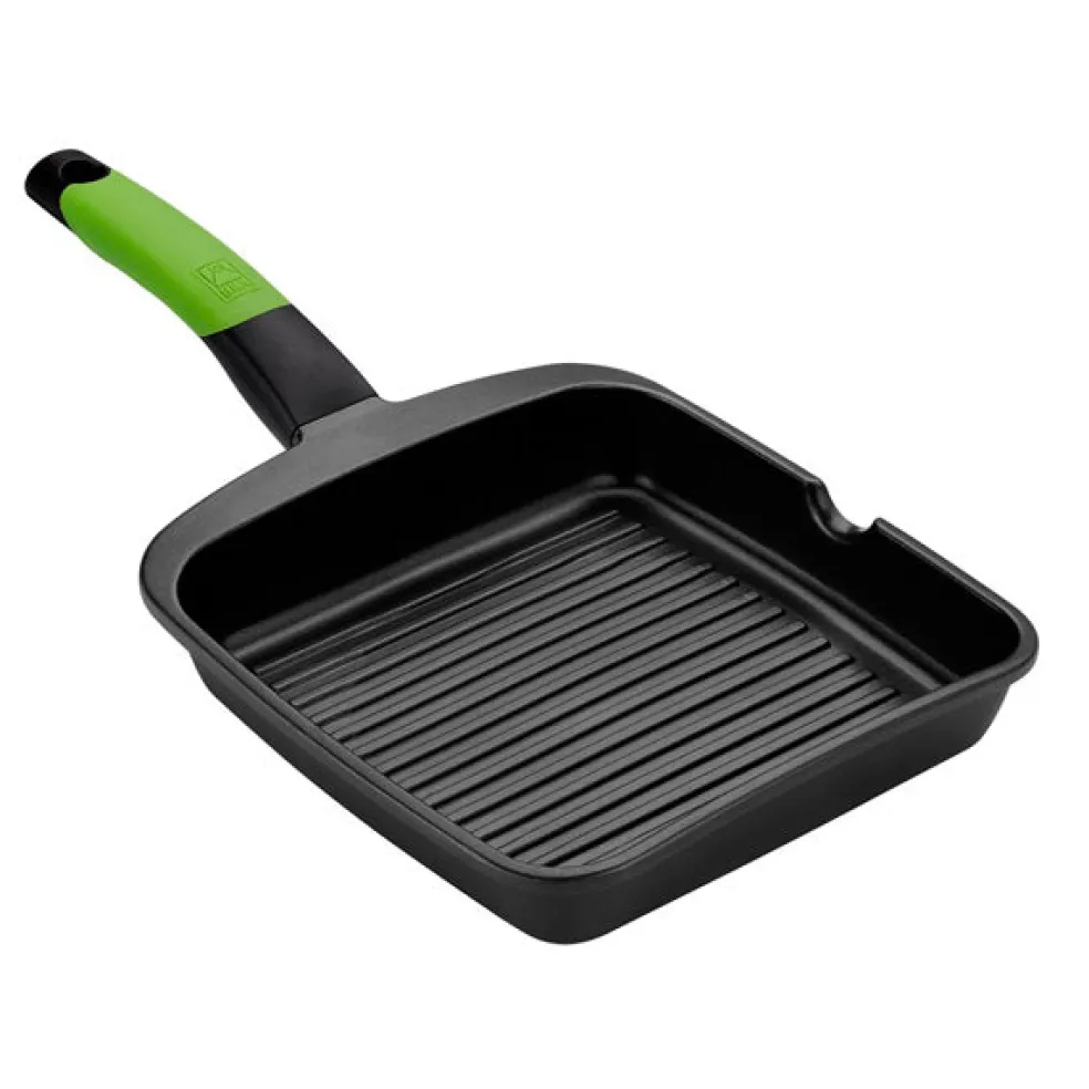 Grill antiadherente con rayas Prior BRA