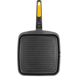 Grill antiadherente estriado mango desmontable Fast Click BRA