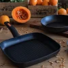 Grill con rayas antiadherente Fuego Monix