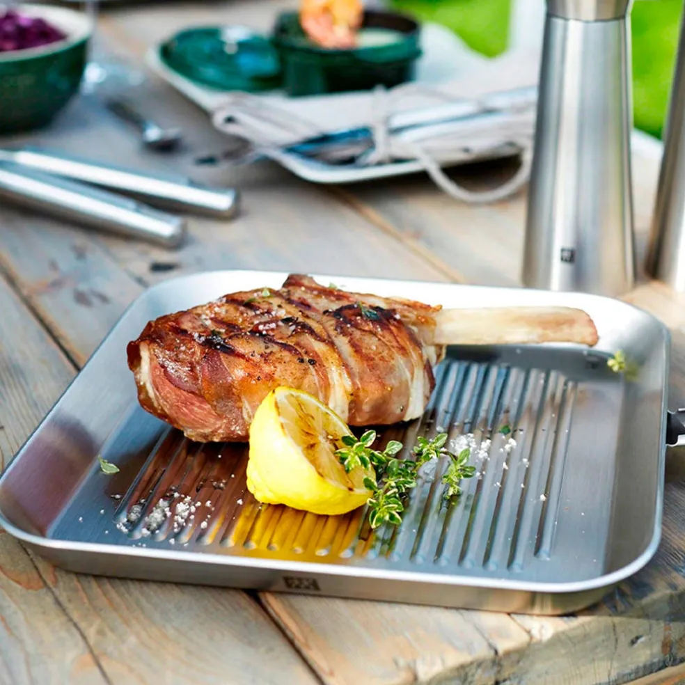 Grill cuadrado acero inox Plus de Zwilling