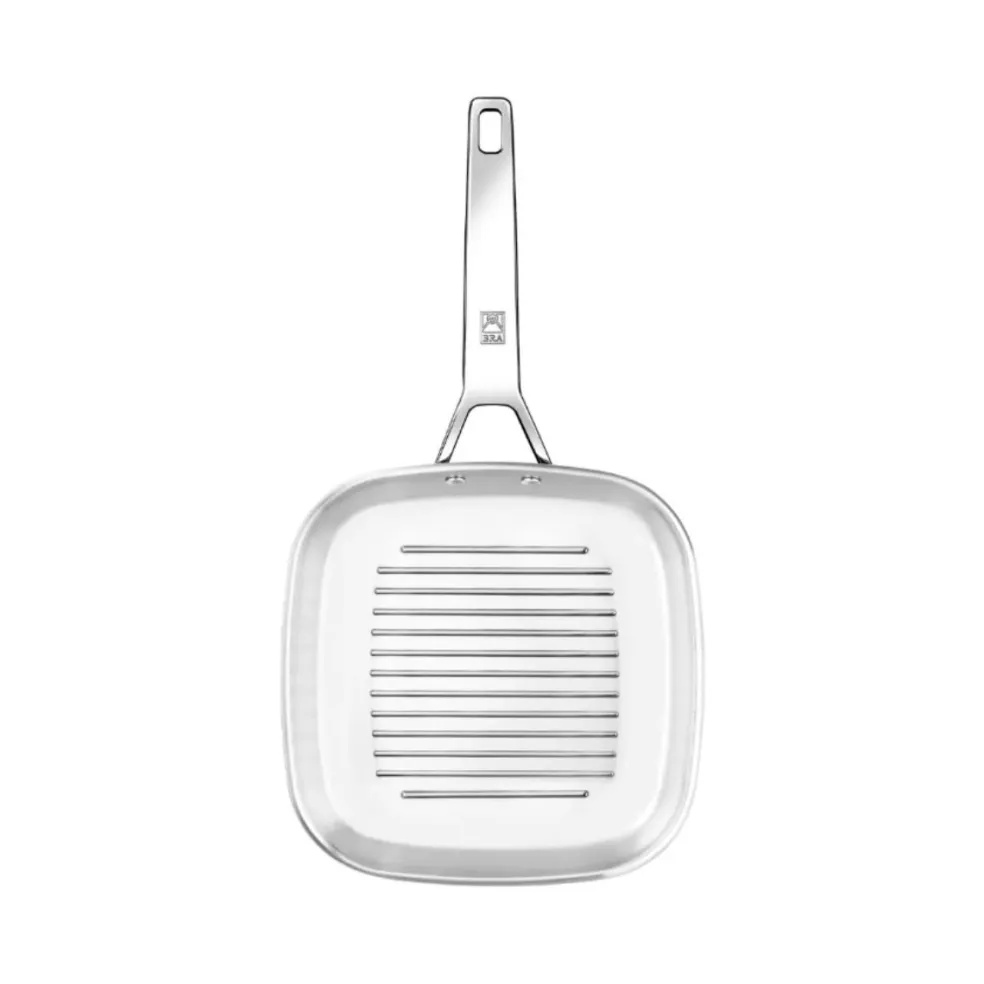 Grill cuadrado de acero inoxidable Signature Bra