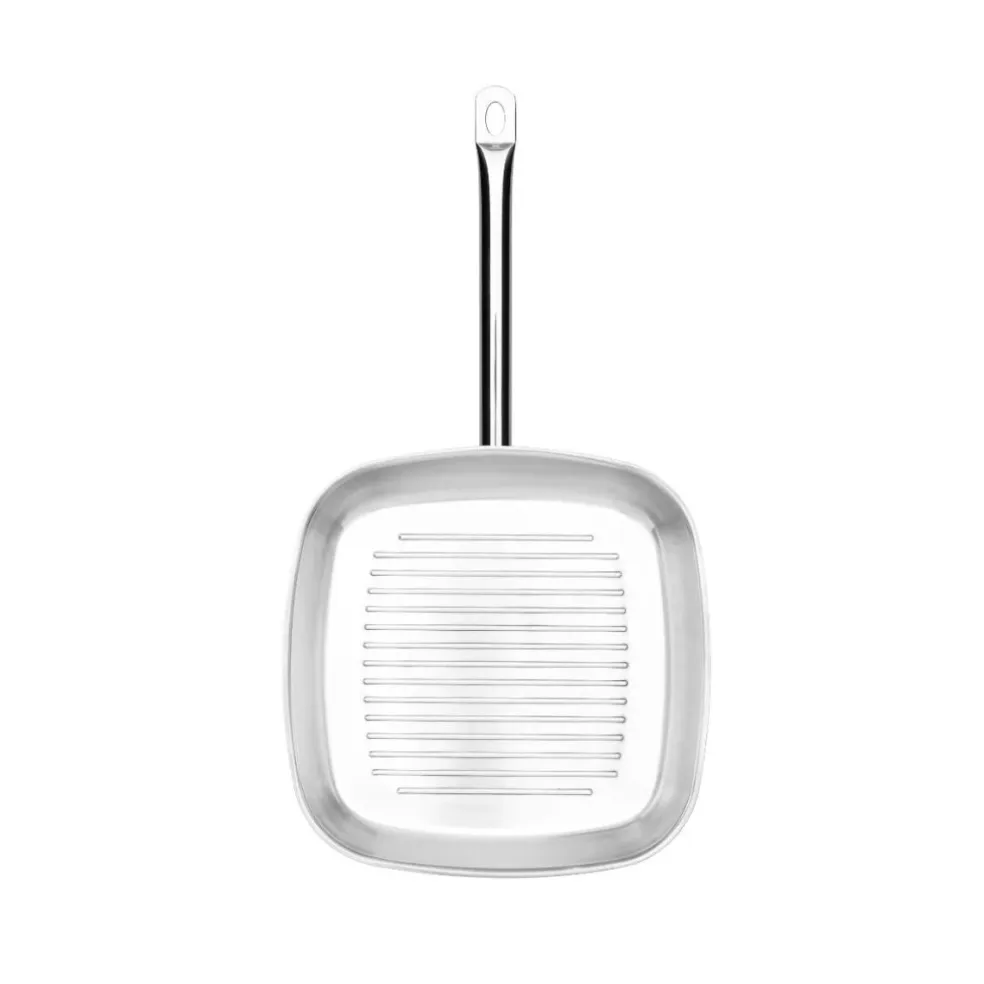 Grill cuadrado de acero inoxidable Profesional Bra