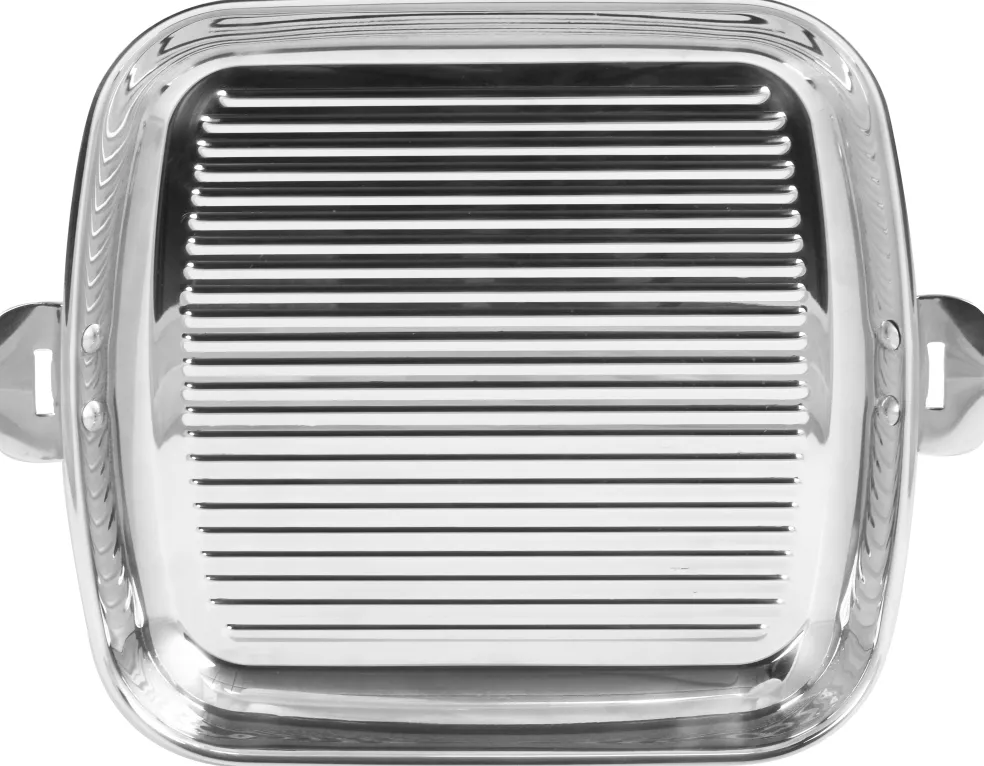 Grill de acero inoxidable multicapa Casteline Cristel