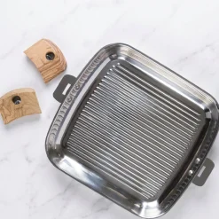 Grill de acero inoxidable multicapa Casteline Cristel