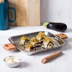 Grill de acero inoxidable multicapa Casteline Cristel