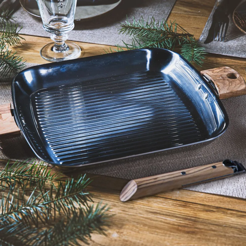 Grill de acero inoxidable multicapa Casteline Cristel