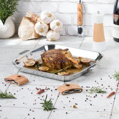 Grill de acero inoxidable multicapa Casteline Cristel