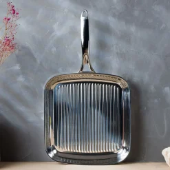 Grill de acero inoxidable 3-Ply Castel'Pro Cristel