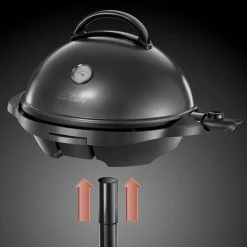 Grill eléctrico interior y exterior con parrillas extraíbles (George Foreman) Russell Hobbs