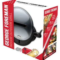 Grill eléctrico interior y exterior con parrillas extraíbles (George Foreman) Russell Hobbs