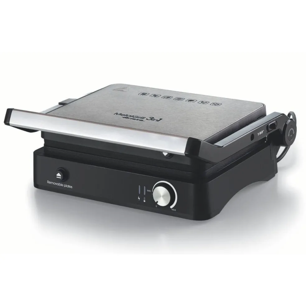 Grill eléctrico Metalgrill 3 en 1 Ariete