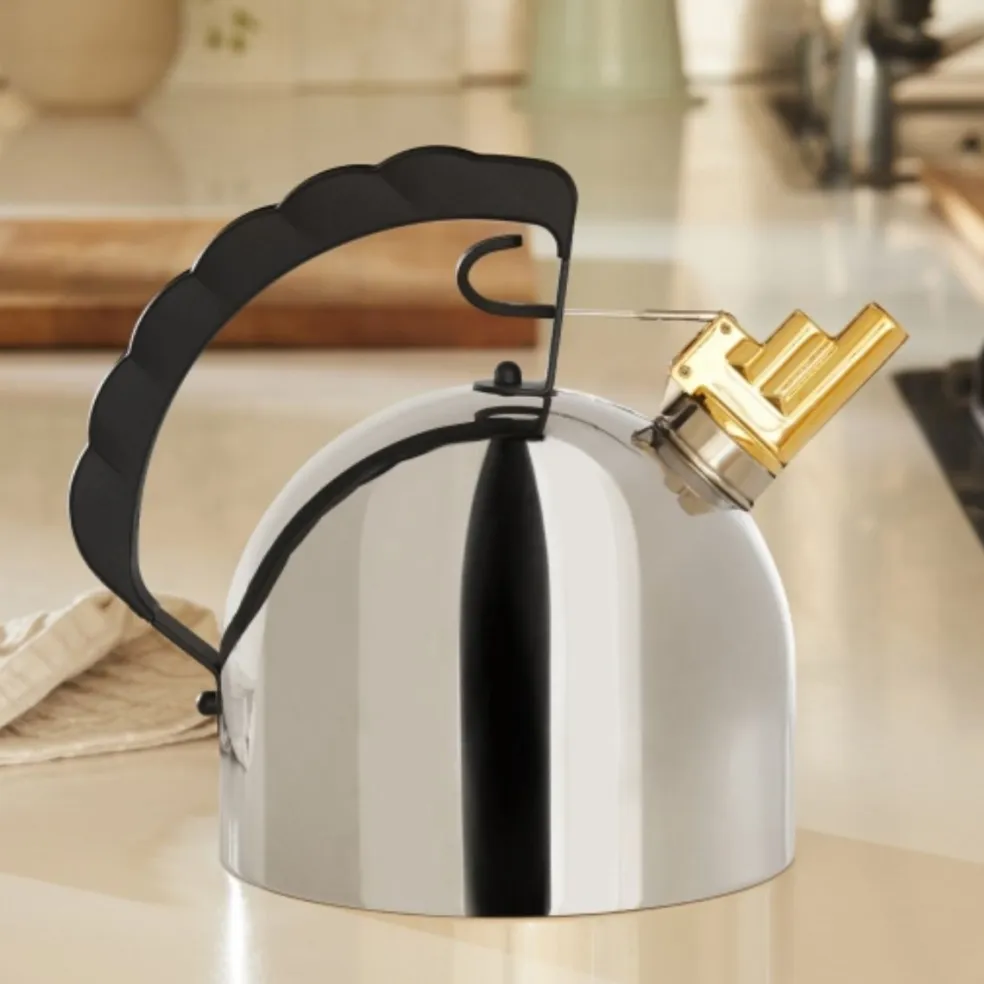 Hervidor 9091 de acero inoxidable Richard Sapper Alessi