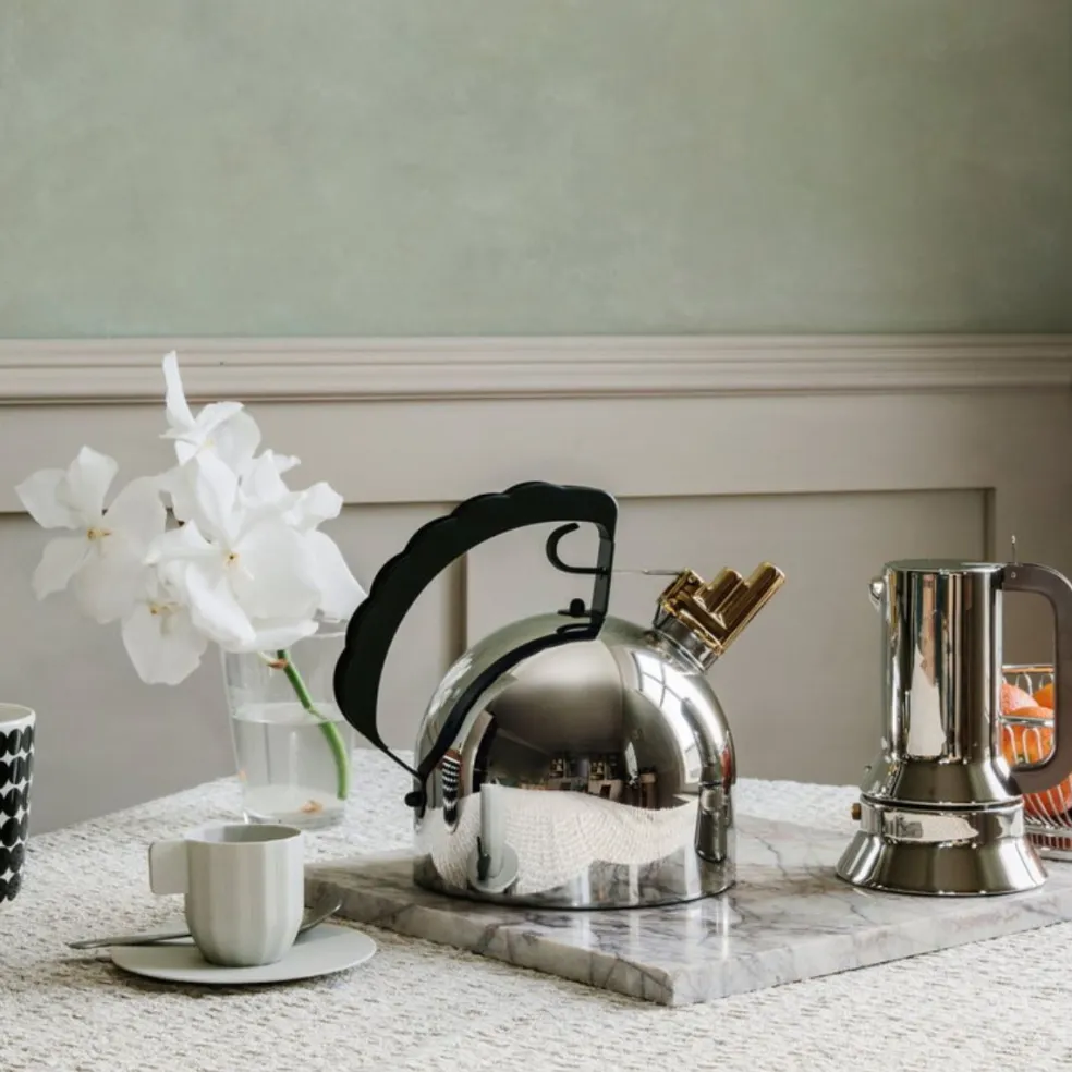 Hervidor 9091 de acero inoxidable Richard Sapper Alessi