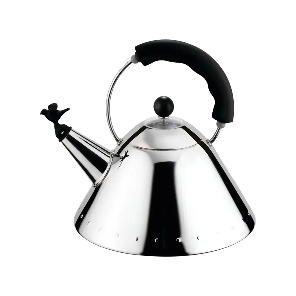 Hervidor de acero inoxidable 9093 Michael Graves Alessi