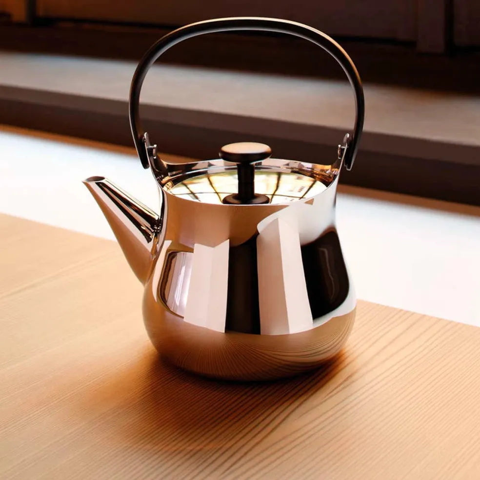 Hervidor de acero inoxidable Cha Alessi
