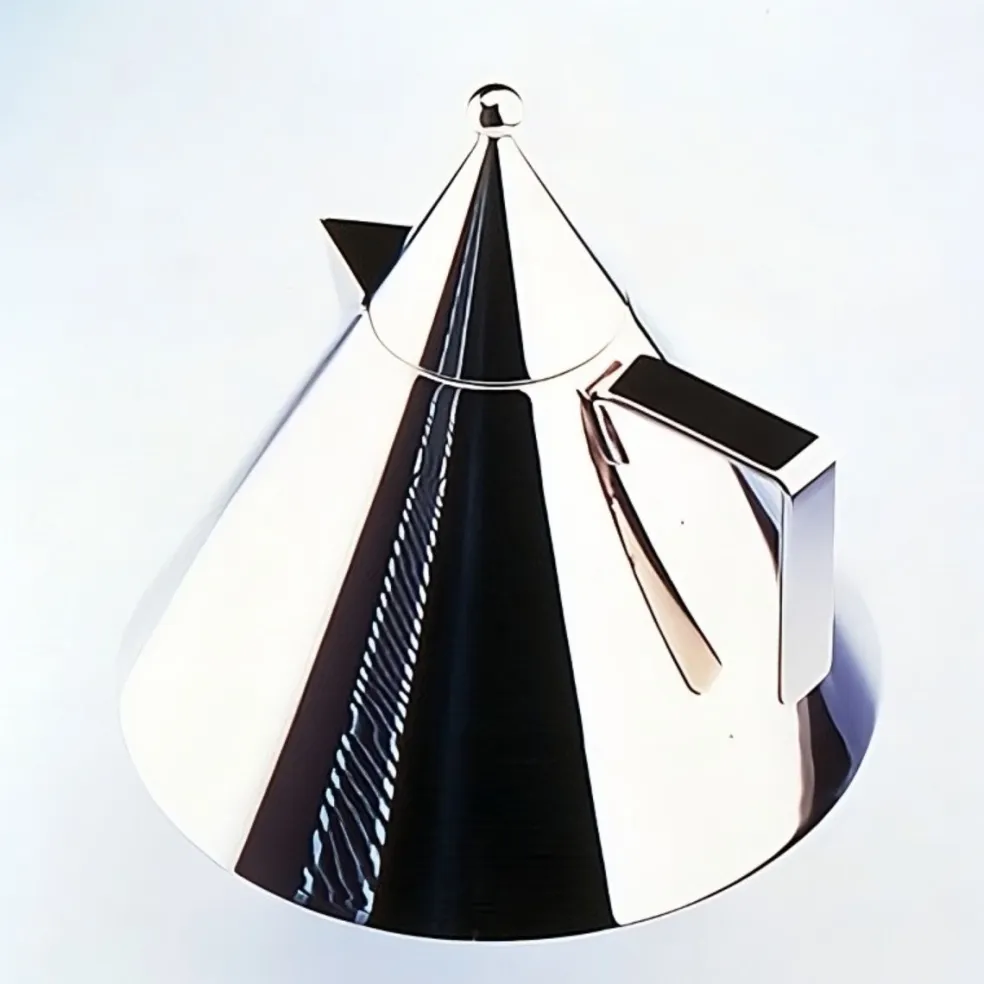 Hervidor Il Conico de acero inoxidable Aldo Rossi Alessi