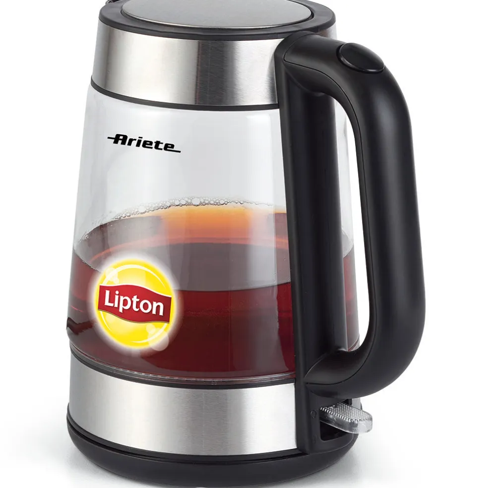 Hervidor-Tetera de cristal Lipton Ariete