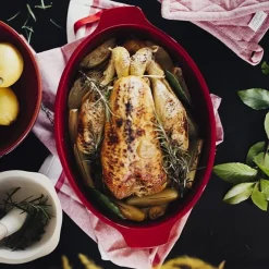 Horno cerámico para asar pollo o pavo Emile Henry