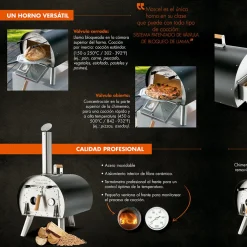 Horno de leña Marcel de Tellier