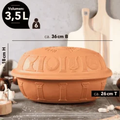 Horno de terracota ¡Especial Aniversario! Römertopf