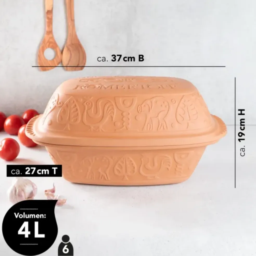 Horno de terracota Steam Roaster Klassic Römertopf