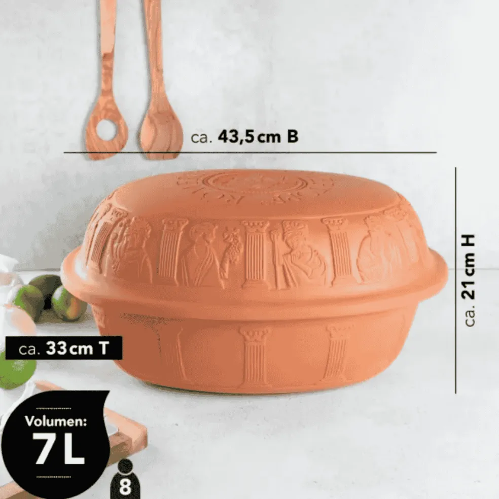 Horno de terracota Steam Roaster Klassic Römertopf
