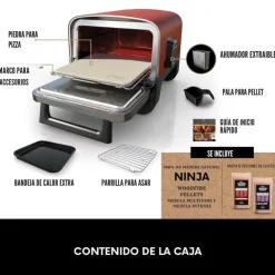 Horno eléctrico exterior de pellet Woodfire Ninja®